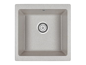 Кухонная мойка Paulmark GERA 50 PM104546-GR 45х45 цвет серый